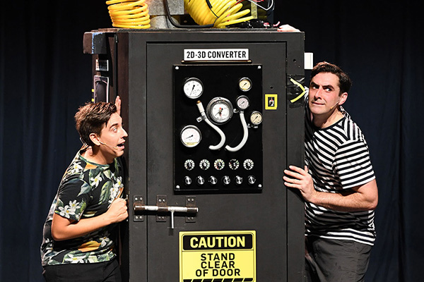 Ryan Dulieu and Edwin Beats in The 13-Storey Treehouse